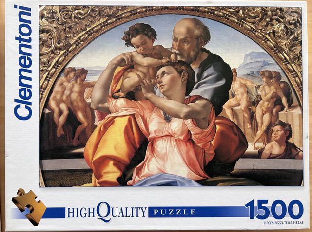 Puzzle 1500 Clementoni Michelangelo