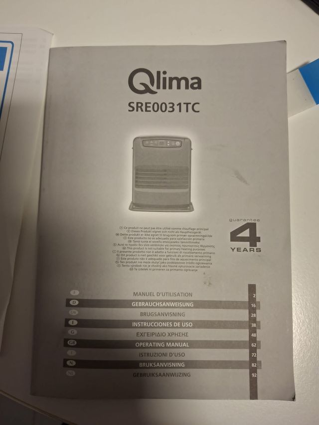 Estufa de queroseno encendido eléctrico+bomba