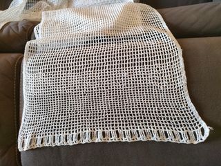 Coppia di tende fatte a mano