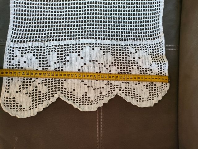 Coppia di tende fatte a mano