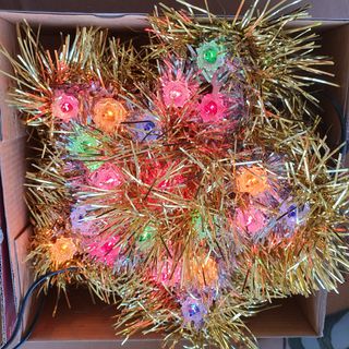 Stella con luci 16cm