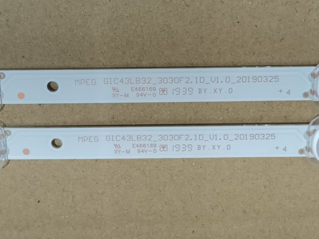  TCL 43EP640, KIT TIRAS LED nuevas, (ref,308)