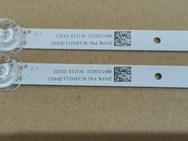  TCL 43EP640, KIT TIRAS LED nuevas, (ref,308)