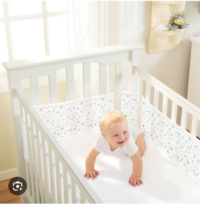 Protector de cuna bebe 60x120