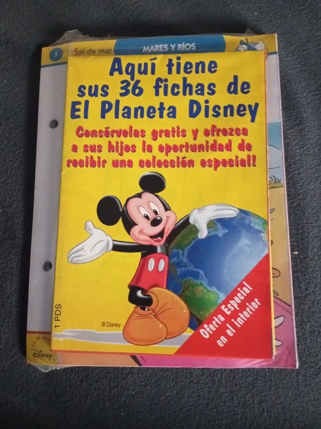 Fichas de El planeta Disney