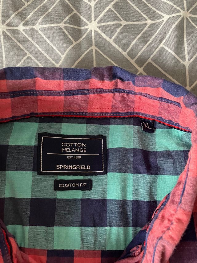 Camisa Springfield cuadros