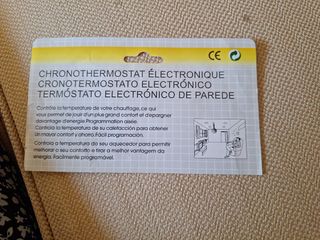 Programador de gas  y calefacción 