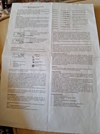 Programador de gas  y calefacción 