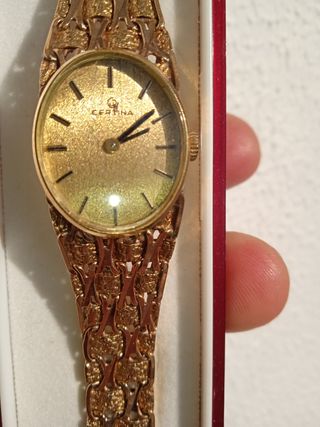 Reloj oro señora