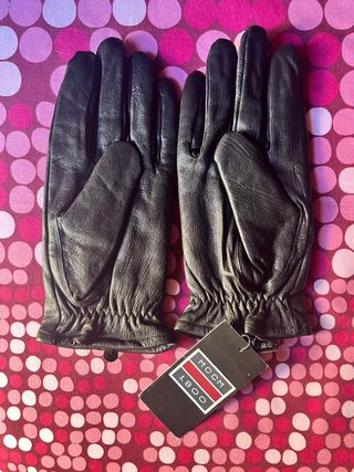 GUANTES PIEL DE CABALLERO. Talla 9