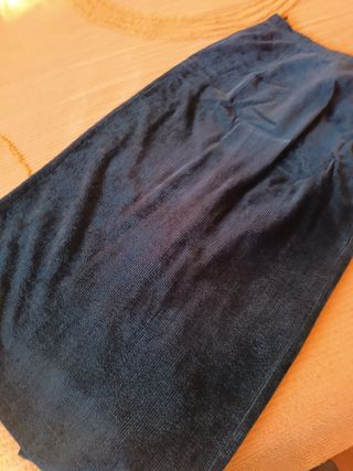 completo donna gonna e casacca velluto