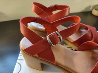 Sandalias Mujer Amelie Essence rojas