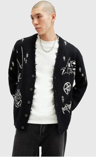 Jersey de punto gótico Allsaints