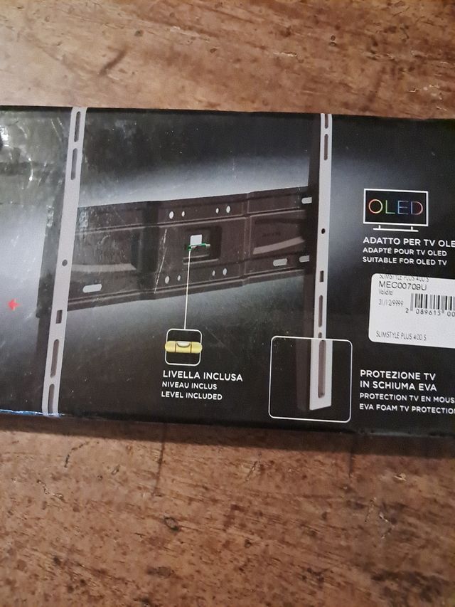 Meliconi staffa per tv da muro fissa