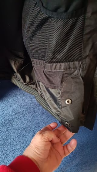 Abrigo Montaña y Nieve Hombre Gris y Negro #Crivi