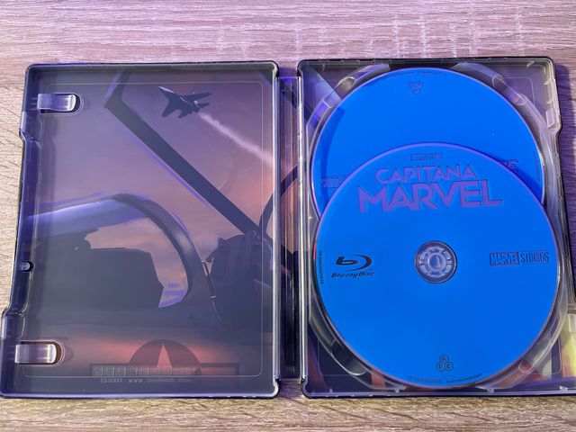 STEELBOOK BLURAY CAPITANA MARVEL