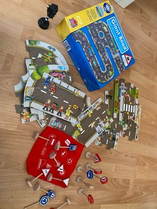 Puzzle xxl carretera coches