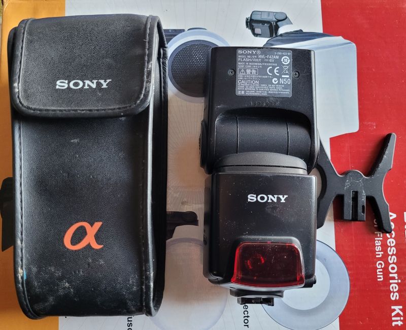 Flash Sony Hvl-f42am Negro | Meses sin interés