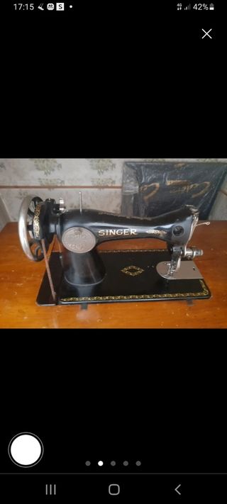 Maquina de coser singer