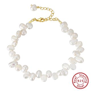 Pulsera de perlas barrocas