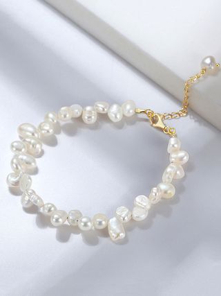 Pulsera de perlas barrocas