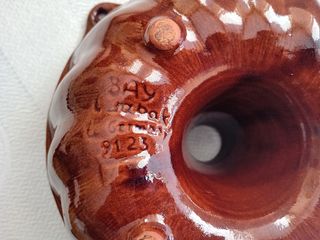 Molde para bizcochos tipo Gugelhupf - vintage