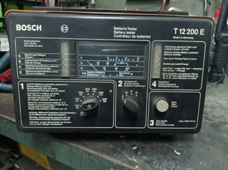 Comprobador baterías Bosch 