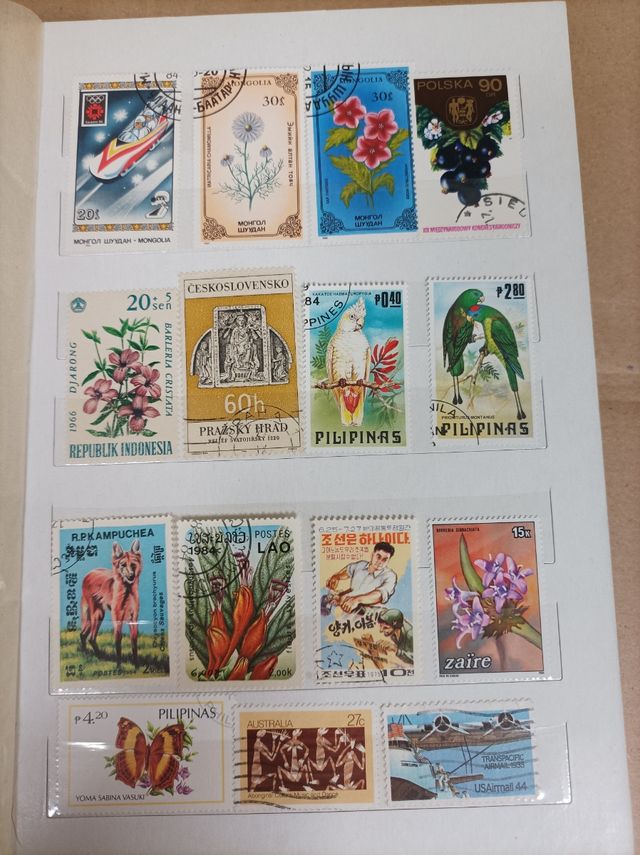 Colección de sellos Italia y del Mundo