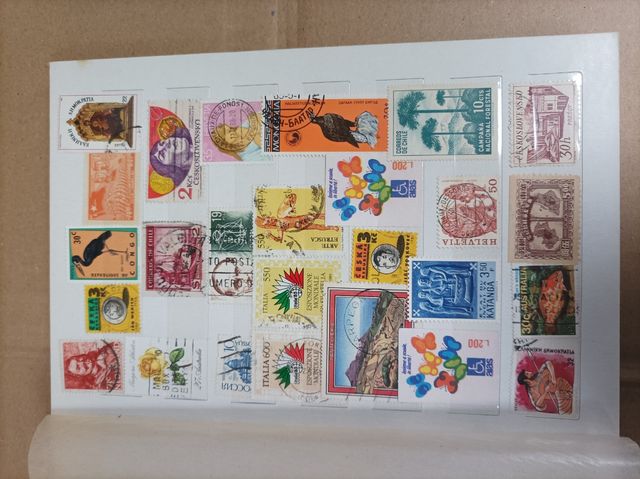 Colección de sellos Italia y del Mundo