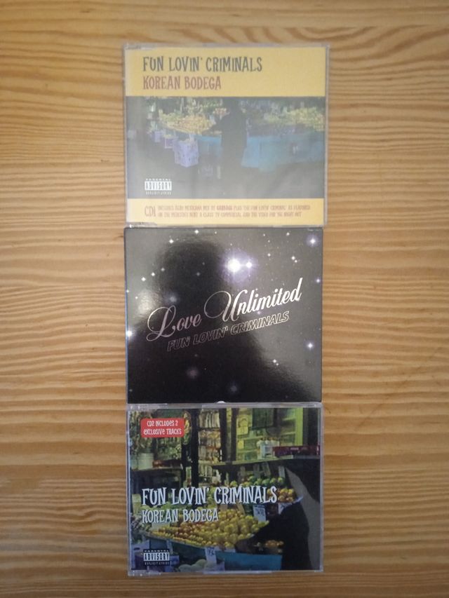 Fun Lovin' Criminals cd singles
