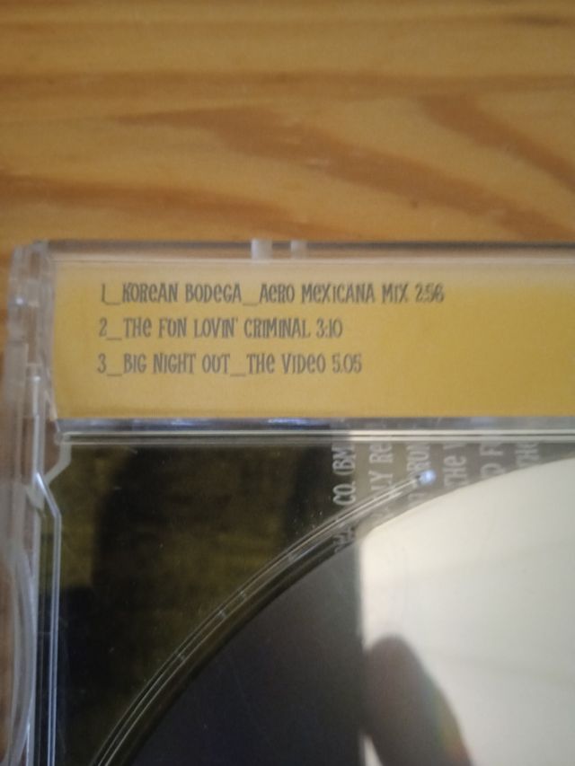 Fun Lovin' Criminals cd singles