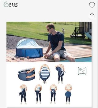 Tienda/ área de juego/cuna bebé