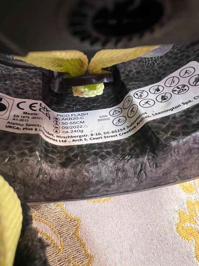 Casco Alpina Pico Flash Talla 50-55 cm