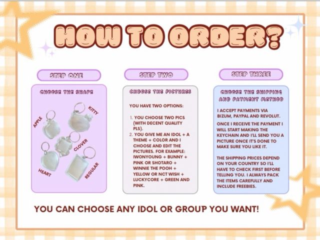 Custom Kpop Keychains