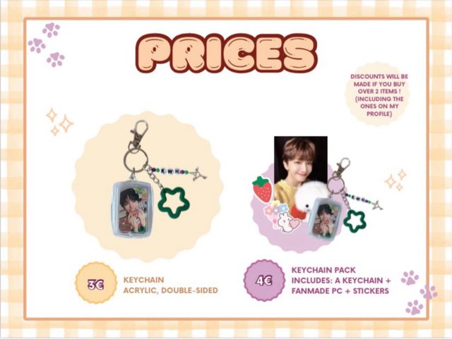 Custom Kpop Keychains