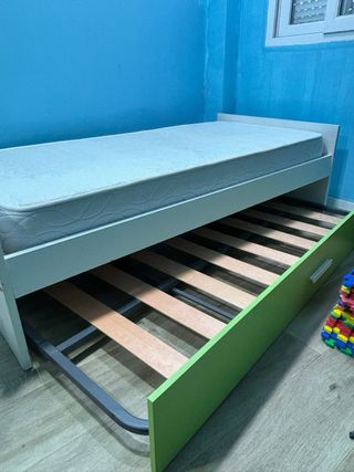 Cama nido + 2 colchones