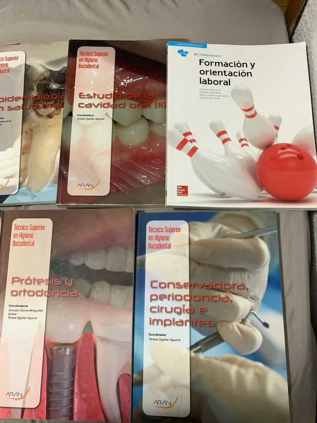 Libros Tecnico superior en higiene bucodental