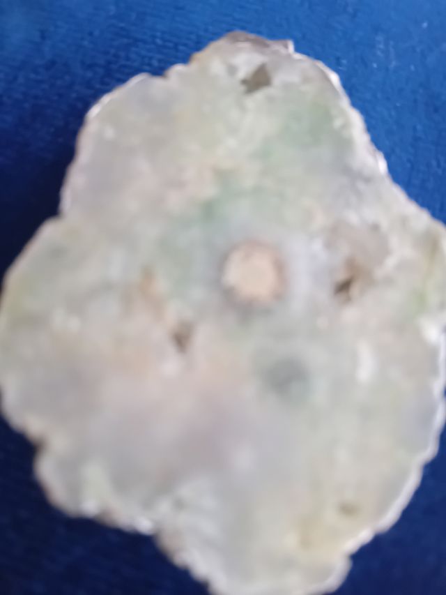 Colgante de piedra y plata