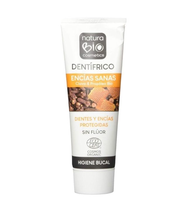 Pack de 5 Dentífricos Naturabio a elegir de 75 ml.