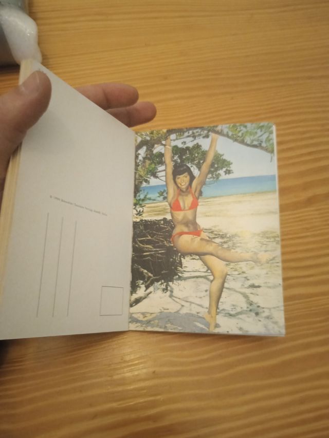 Betty Page postcards