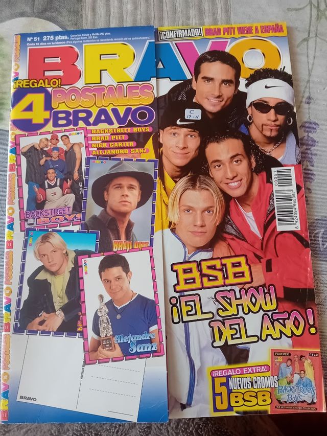 Revista bravo numero 51 back street boys