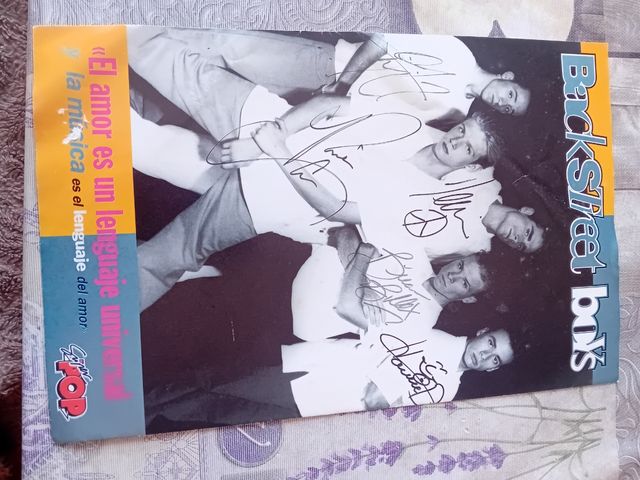 Colecionable n'9 back street boys