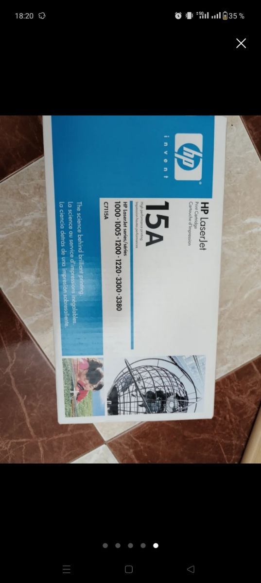 HP LaserJet 15A tonner original