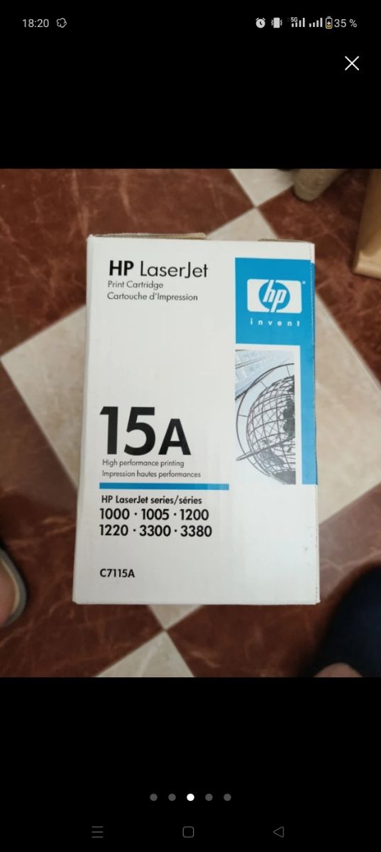 HP LaserJet 15A tonner original