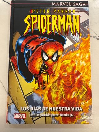 Marvel saga peter parker spiderman