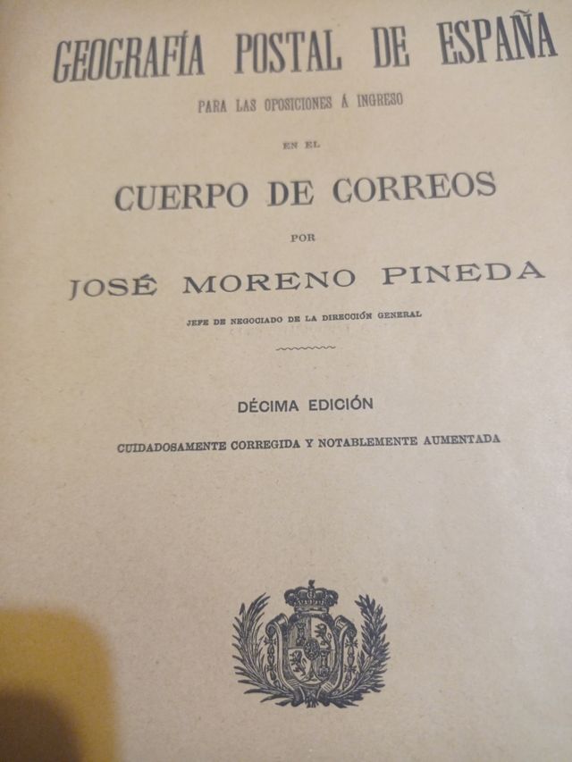 GEOGRAFÍA POSTAL ESPAÑA