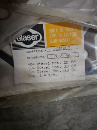 PEUGEOT 404,504 D Kit juntas motor 