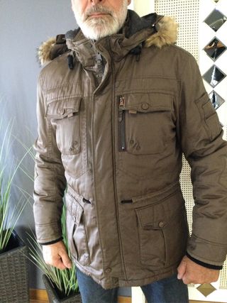 Cappotto da uomo marrone taglia XXL