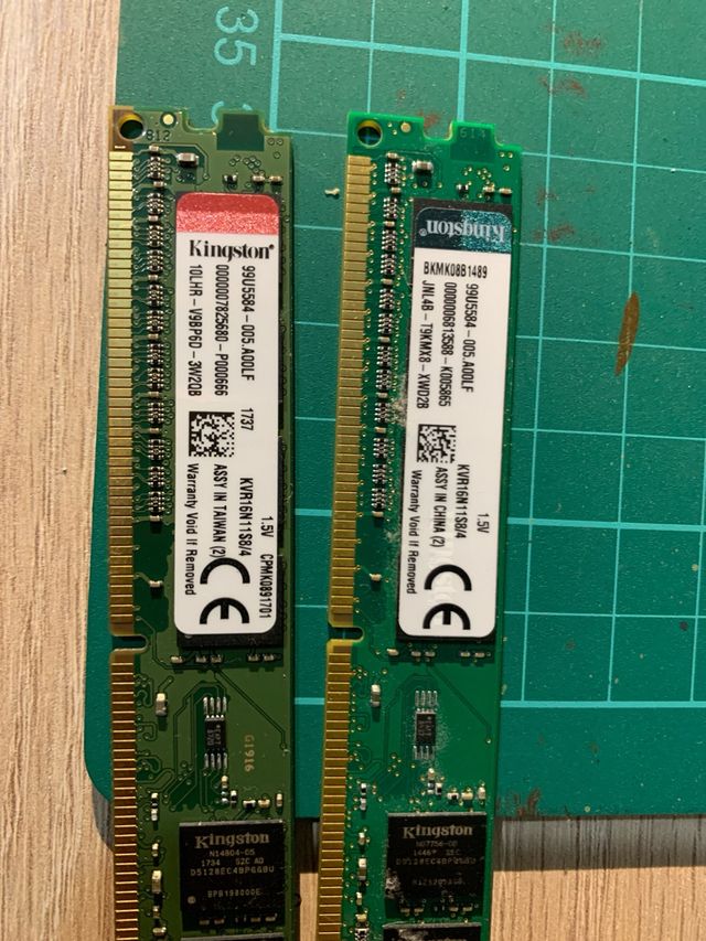 Memoria ram kingston
