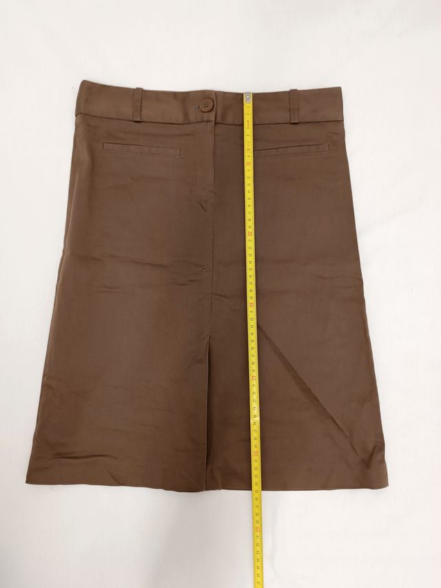 Gonna a matita S marrone Zara